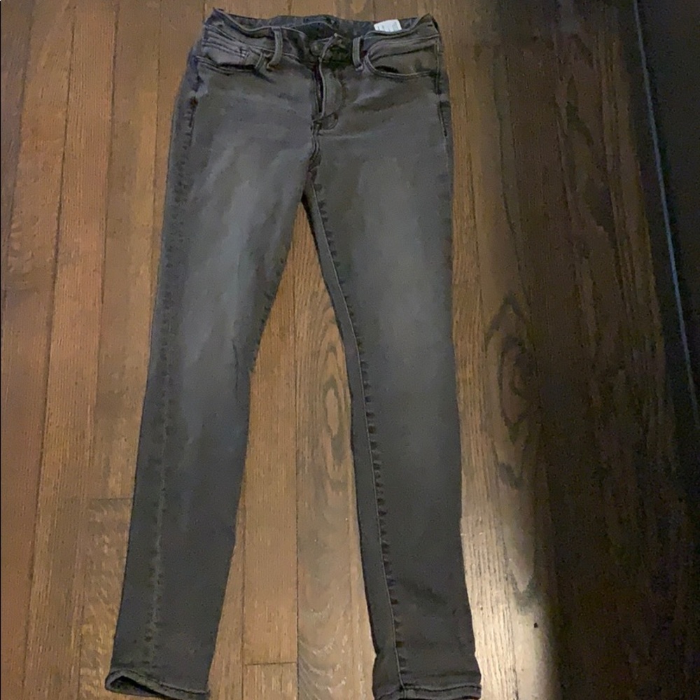 Abercrombie size 25 gray jeans